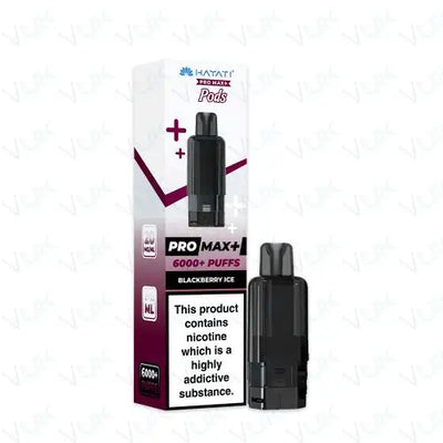 Hayati Pro Max Plus 6000+ Replacement Prefilled Pods