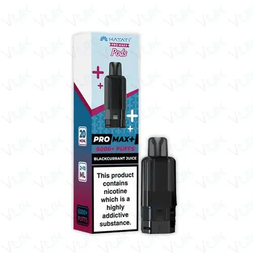 Hayati Pro Max Plus 6000+ Replacement Prefilled Pods