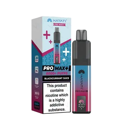 Hayati Pro Max Plus 6000+ Vape Kit