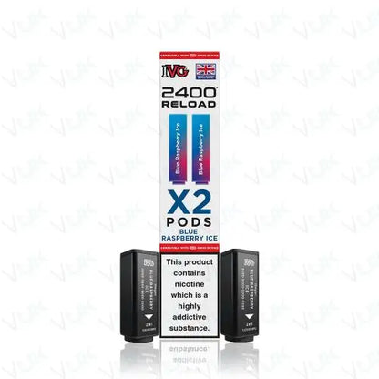 IVG 2400 Reload 2-in-1 Prefilled Pods