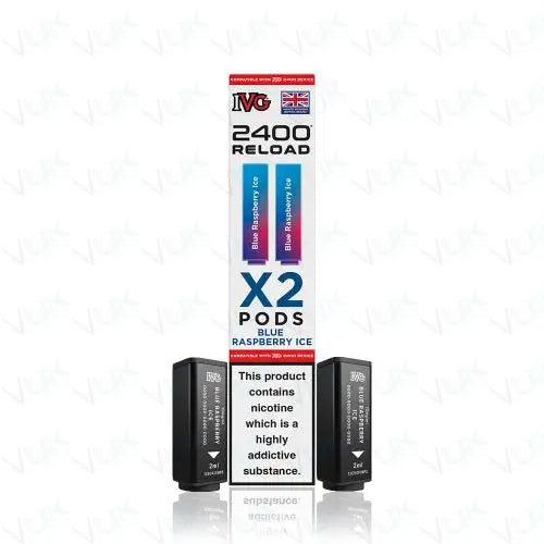 IVG 2400 Reload 2-in-1 Prefilled Pods