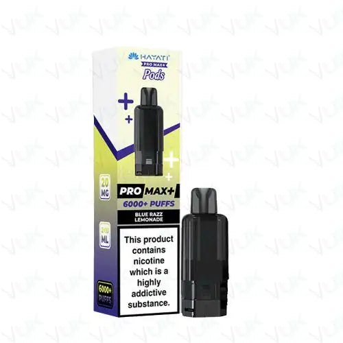 Hayati Pro Max Plus 6000+ Replacement Prefilled Pods