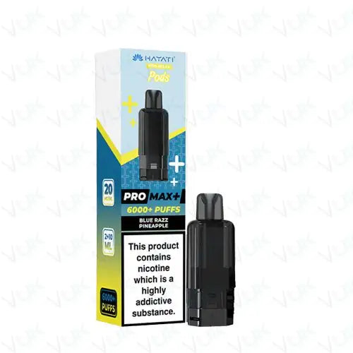 Hayati Pro Max Plus 6000+ Replacement Prefilled Pods