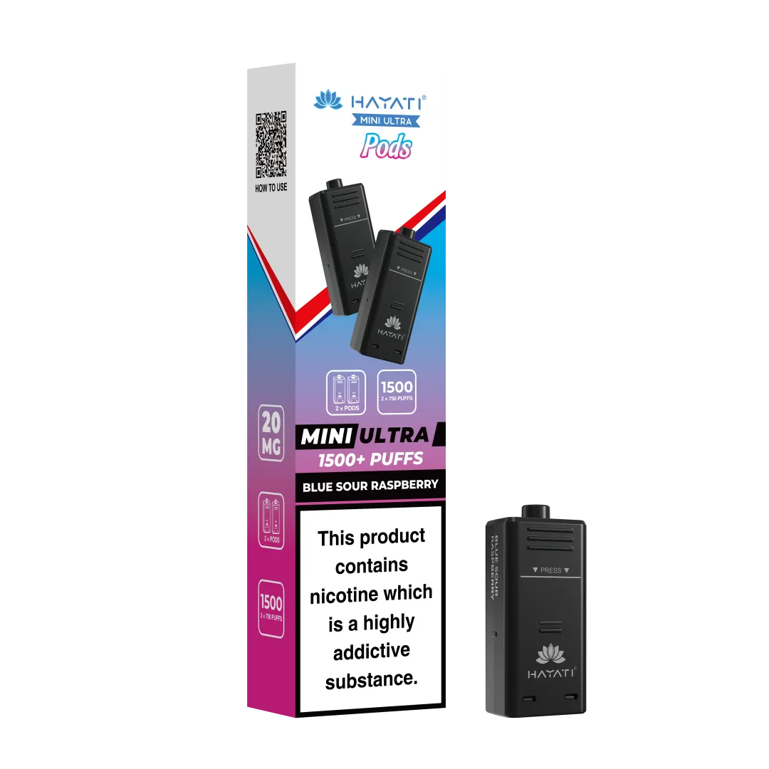 Hayati Mini Ultra 1500 Prefilled Refill Pods