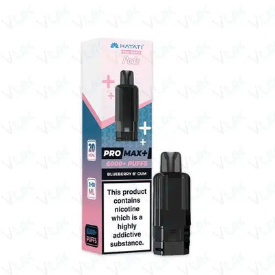 Hayati Pro Max Plus 6000+ Replacement Prefilled Pods