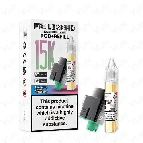 Elux Legend ENE 15K Prefilled Pod + Refill Container