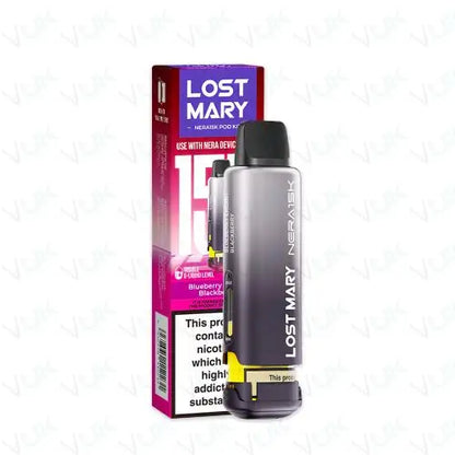 Lost Mary Nera Fullview Prefilled Pod + Refill Container