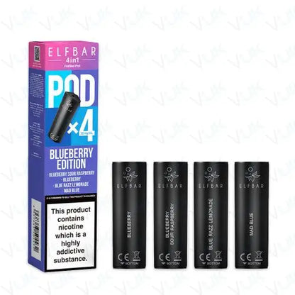Elf Bar 4-in-1 Multi Flavour Prefilled Pods