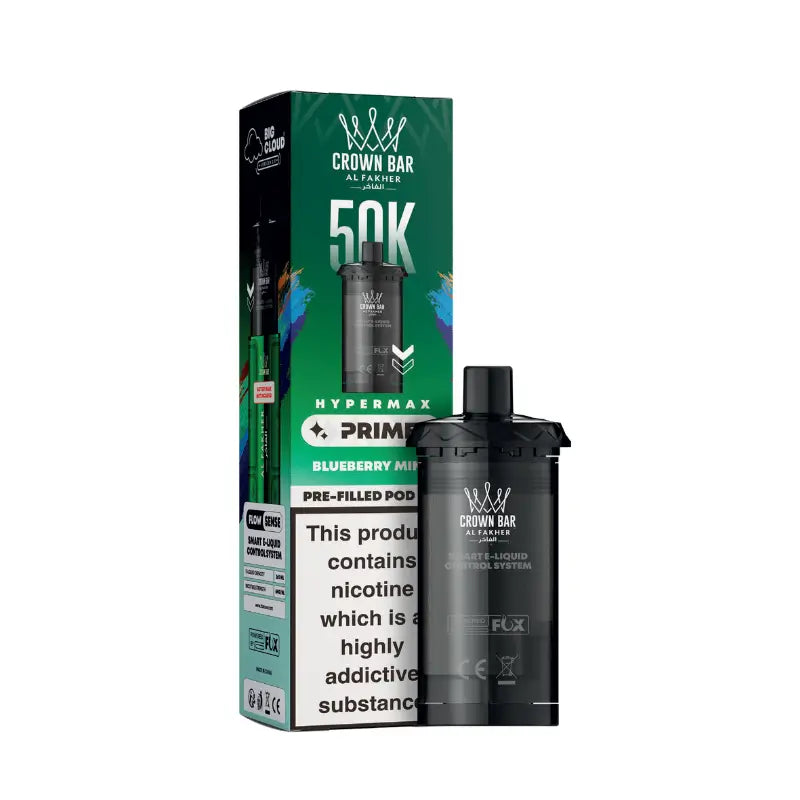 Al Fakher Hypermax Prime 50K Prefilled Pods