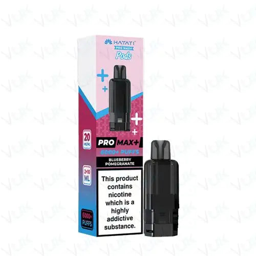 Hayati Pro Max Plus 6000+ Replacement Prefilled Pods