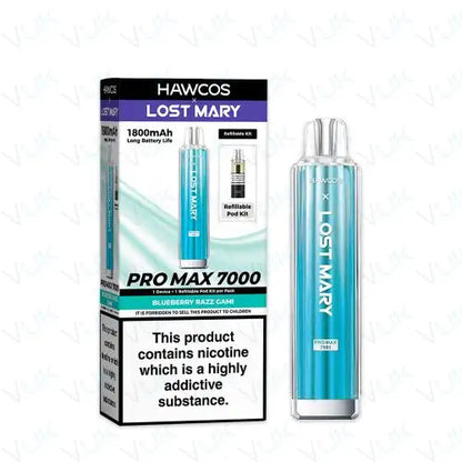 Hawcos x Lost Mary Pro Max 7000 Prefilled Pod Kit Bundle