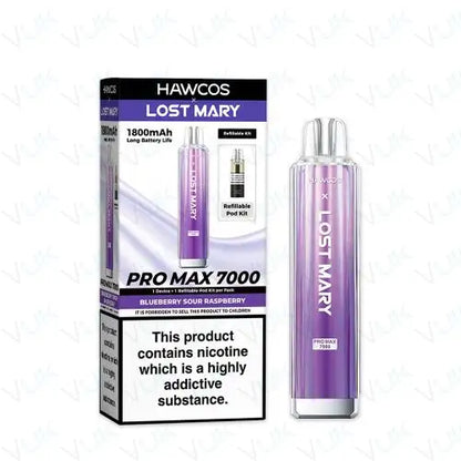Hawcos x Lost Mary Pro Max 7000 Prefilled Pod Kit Bundle