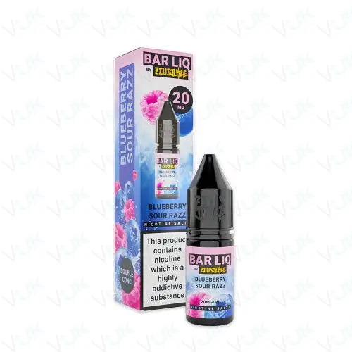 Zeus Juice Bar Liq Blueberry Sour Razz Nic Salt