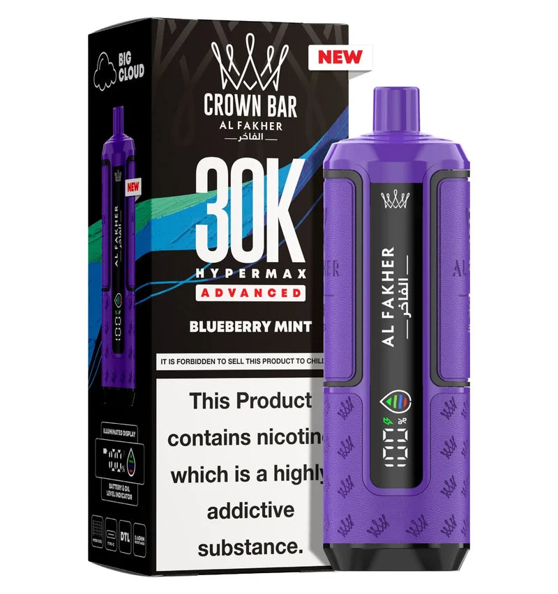 Al Fakher Crown Bar 30K Hypermax Vape Kit