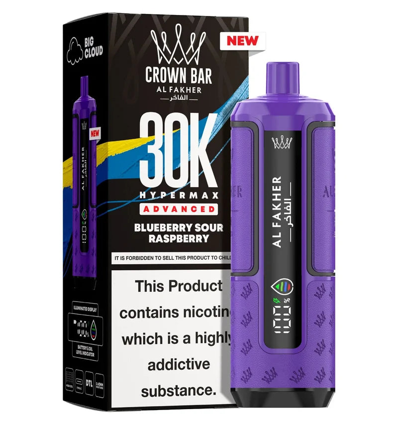 Al Fakher Crown Bar 30K Hypermax Vape Kit