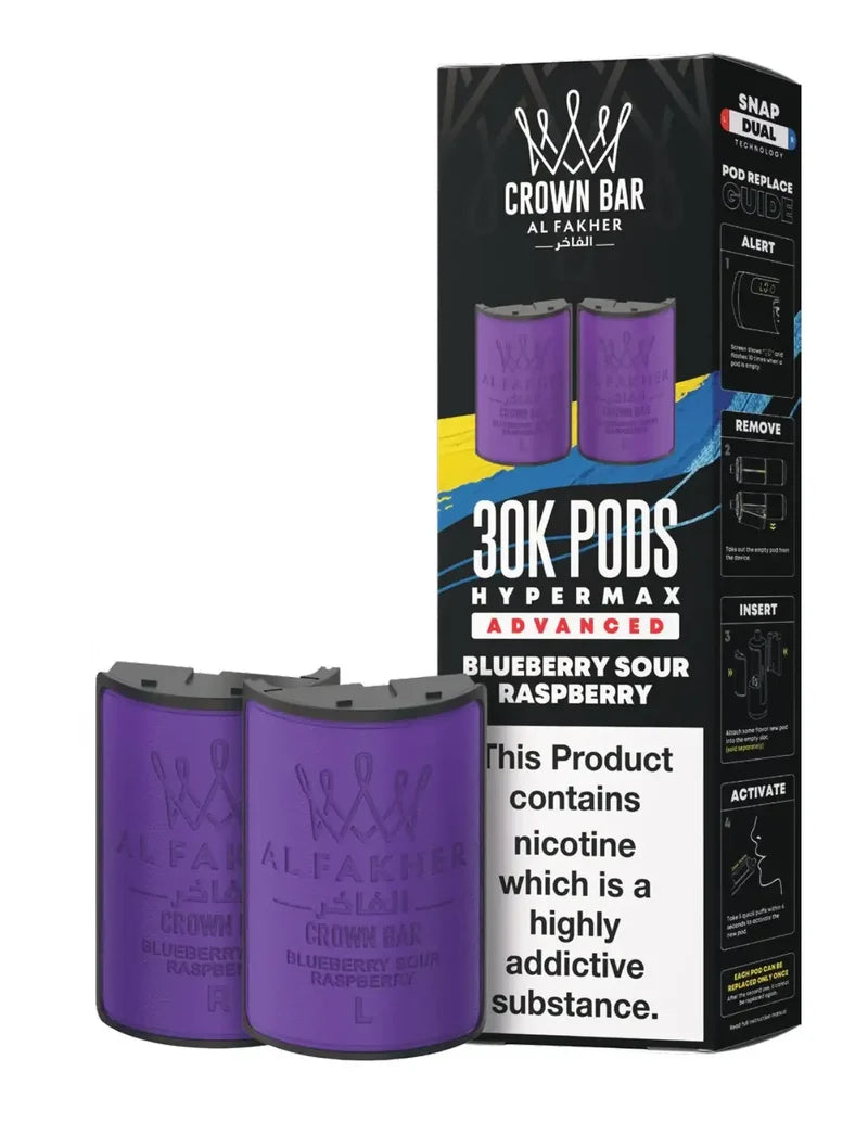 Al Fakher 30K Hypermax Prefilled Refill Pods