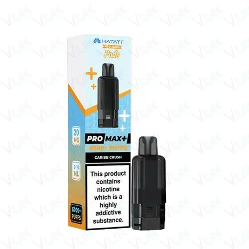 Hayati Pro Max Plus 6000+ Replacement Prefilled Pods