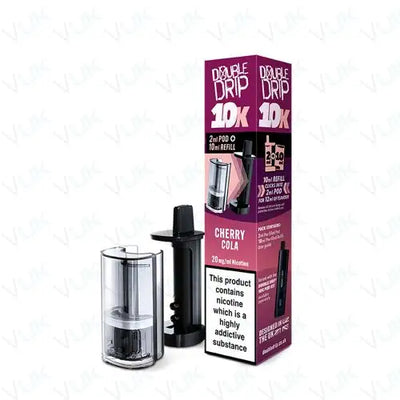 Double Drip 10K Prefilled Pod + Refill Container