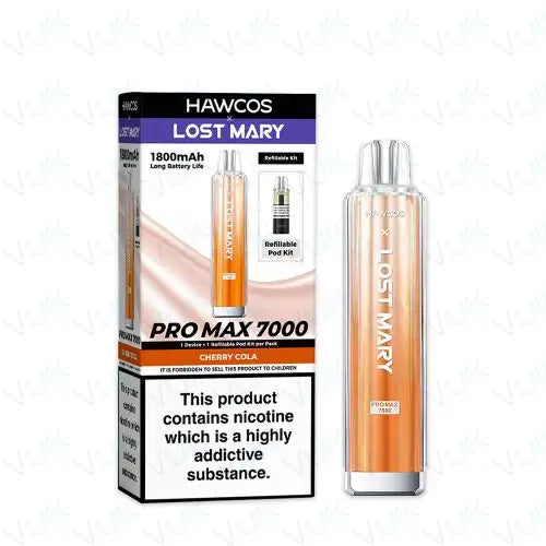 Hawcos x Lost Mary Pro Max 7000 Prefilled Pod Kit Bundle