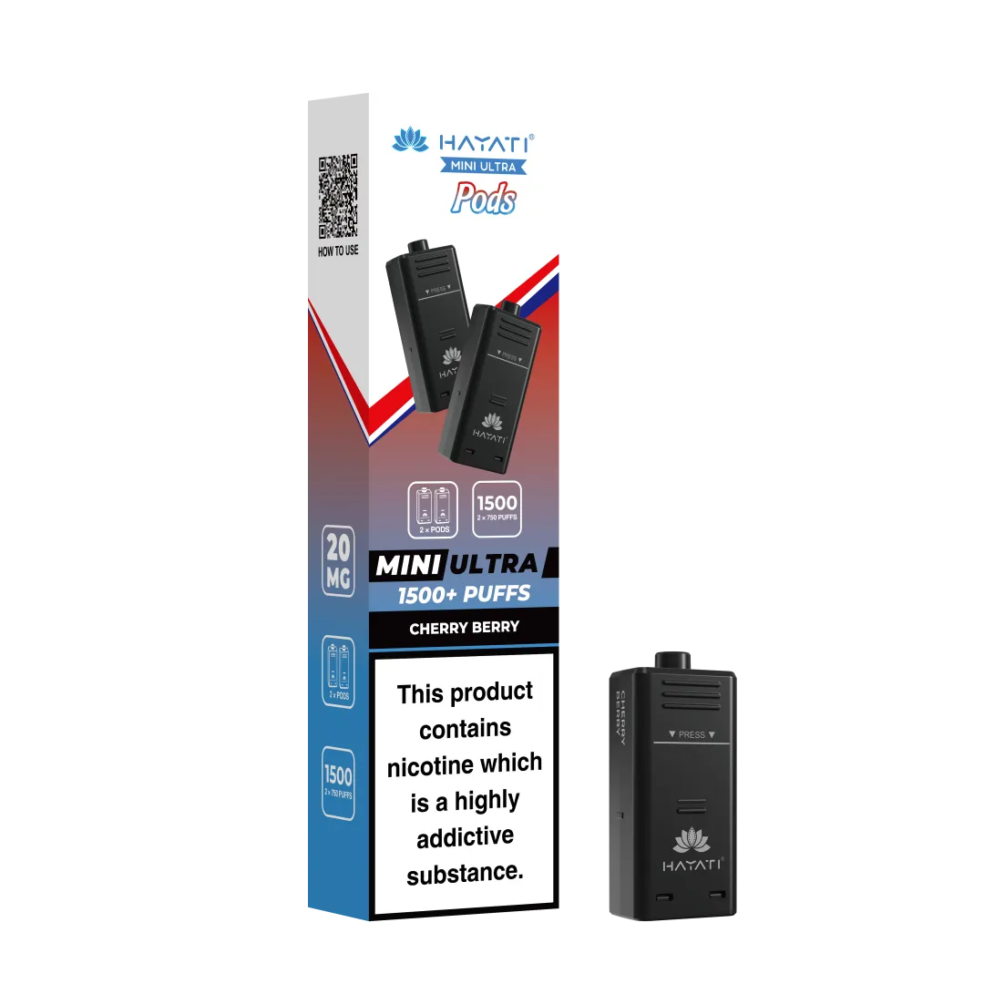 Hayati Mini Ultra 1500 Prefilled Refill Pods