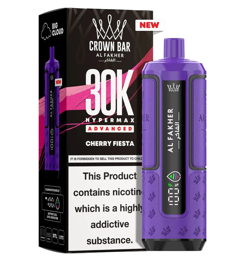 Al Fakher Crown Bar 30K Hypermax Vape Kit