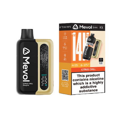Mevol S7000 Prefilled Pod Vape Kit 14k puffs