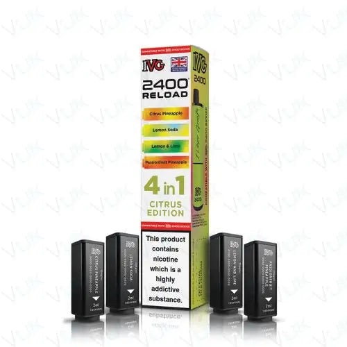 IVG Reload 4-in-1 Multi Flavour Edition Prefilled Pods