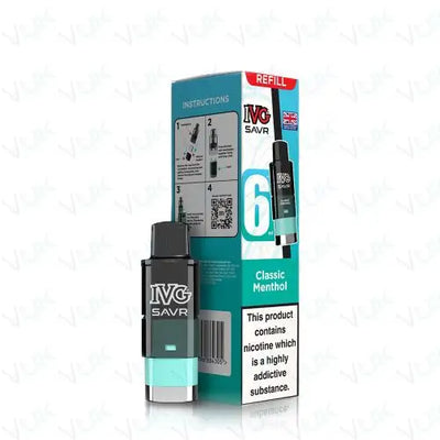 IVG SAVR Prefilled Pod + Refill Container