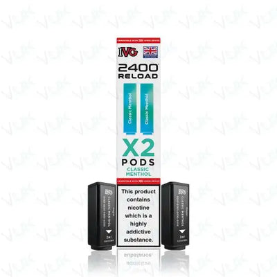 IVG 2400 Reload 2-in-1 Prefilled Pods