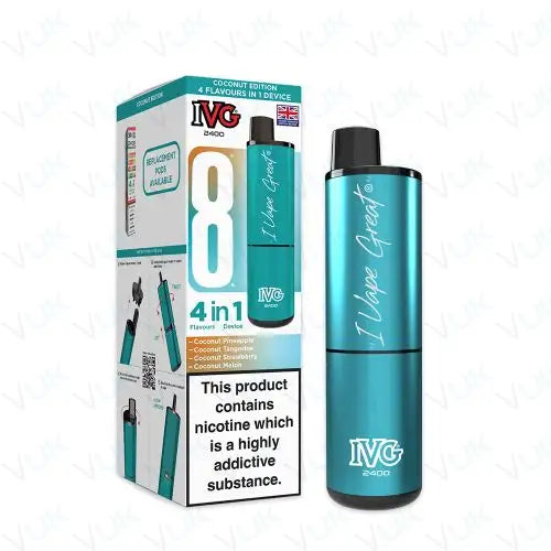 IVG 2400 Prefilled Pod Kit Bundle