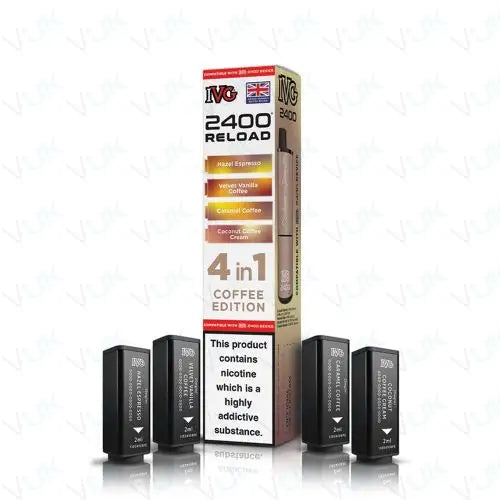 IVG Reload 4-in-1 Multi Flavour Edition Prefilled Pods
