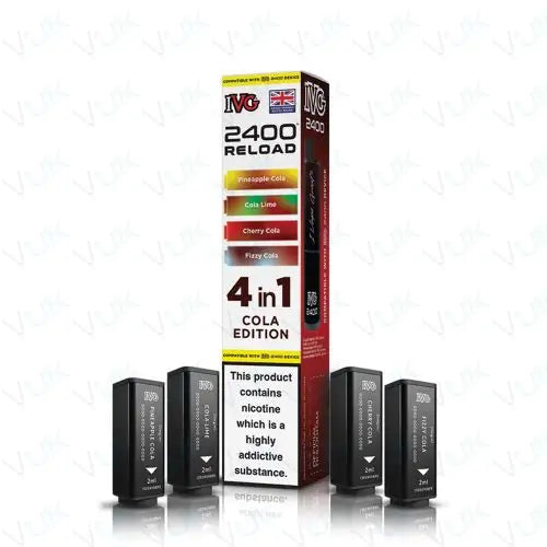IVG Reload 4-in-1 Multi Flavour Edition Prefilled Pods