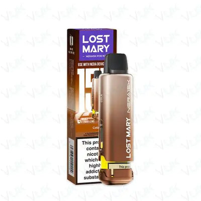 Lost Mary Nera Fullview Prefilled Pod + Refill Container