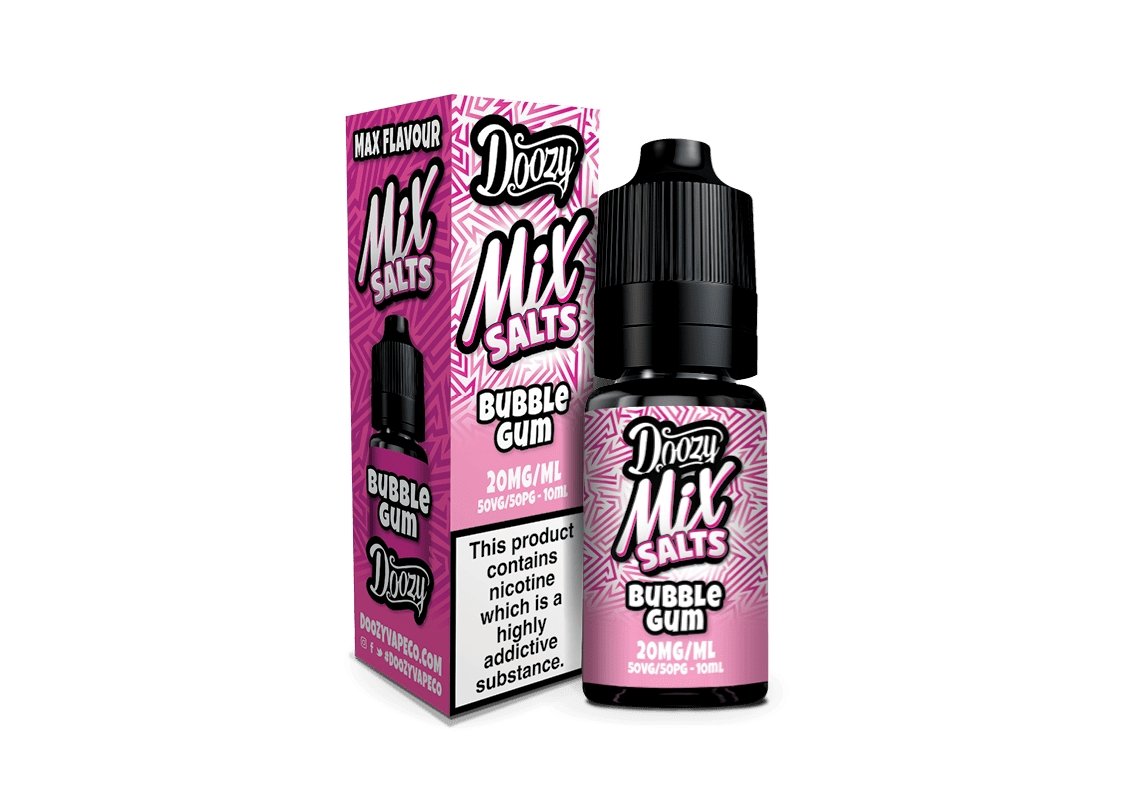 Doozy Mix Salts – front label 10ml bottle