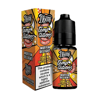 Doozy Temptation Nic Salt 10ml E-Liquids Box of 10