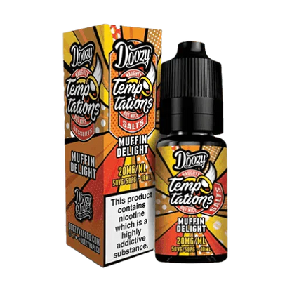 Doozy Temptation Nic Salt 10ml E-Liquids Box of 10