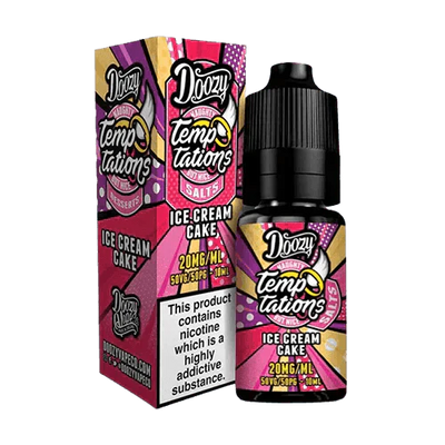 Doozy Temptation Nic Salt 10ml E-Liquids Box of 10