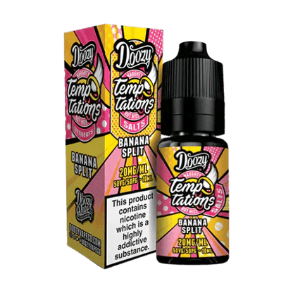 Doozy Vape Co - Doozy Temptation Nic Salt 10ml E-Liquids Box of 10 - theno1plugshop