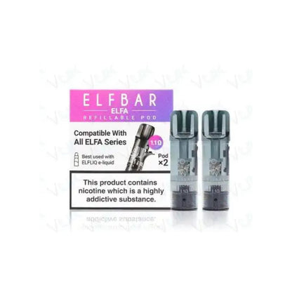 Elf Bar Elfa, Elfa Pro, Elfa Turbo Refillable Pods
