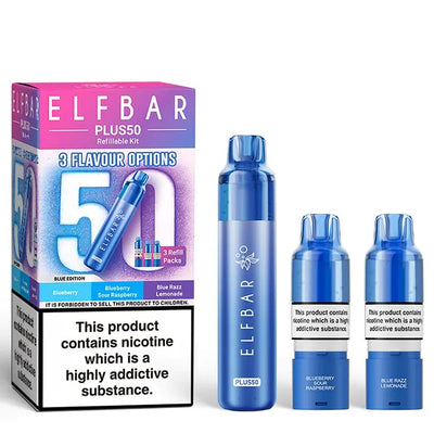 Elfbar Plus50 Prefilled Vape Kit - Pack of 5