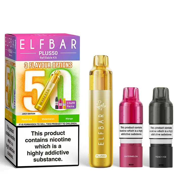 Elfbar Plus50 Prefilled Vape Kit