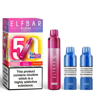 Elfbar Plus50 Prefilled Vape Kit - Pack of 5