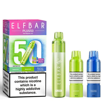 Elfbar Plus50 Prefilled Vape Kit - Pack of 5