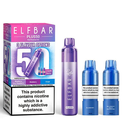 Elfbar Plus50 Prefilled Vape Kit - Pack of 5