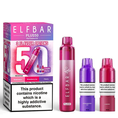 Elfbar Plus50 Prefilled Vape Kit - Pack of 5