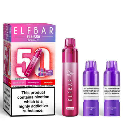 Elfbar Plus50 Prefilled Vape Kit - Pack of 5