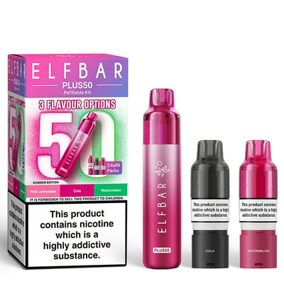 Elfbar Plus50 Prefilled Vape Kit - Pack of 5