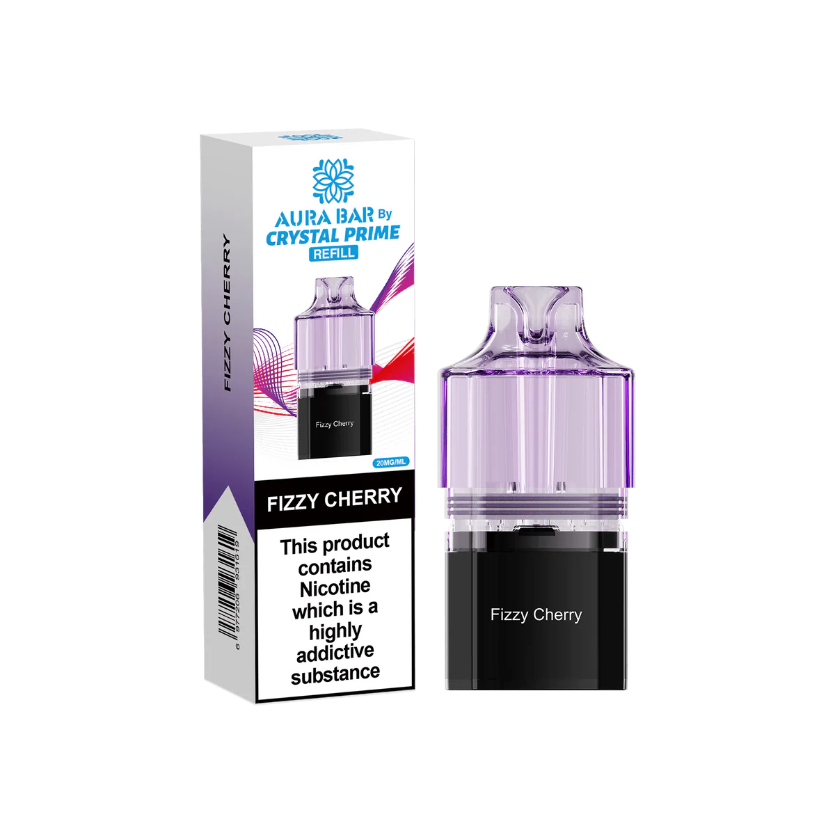 Crystal Prime Aura Bar 10k Replacement Pods