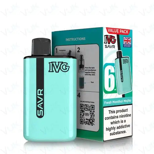 IVG SAVR Prefilled Pod Kit with FREE Pod