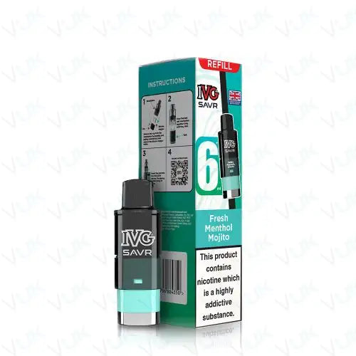 IVG SAVR Prefilled Pod + Refill Container